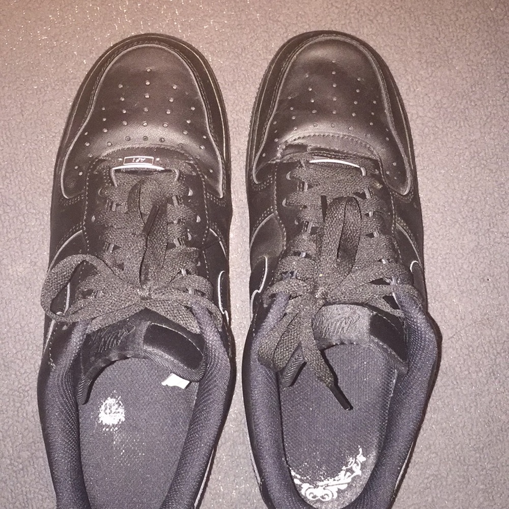 Men’s Nike Air Force 1 black great Condition